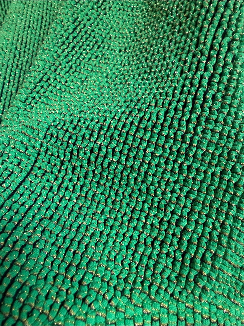 Good American Textured Green Always Fits Sculpt One-Piece Swimsuit NWT - Picture 3 of 10